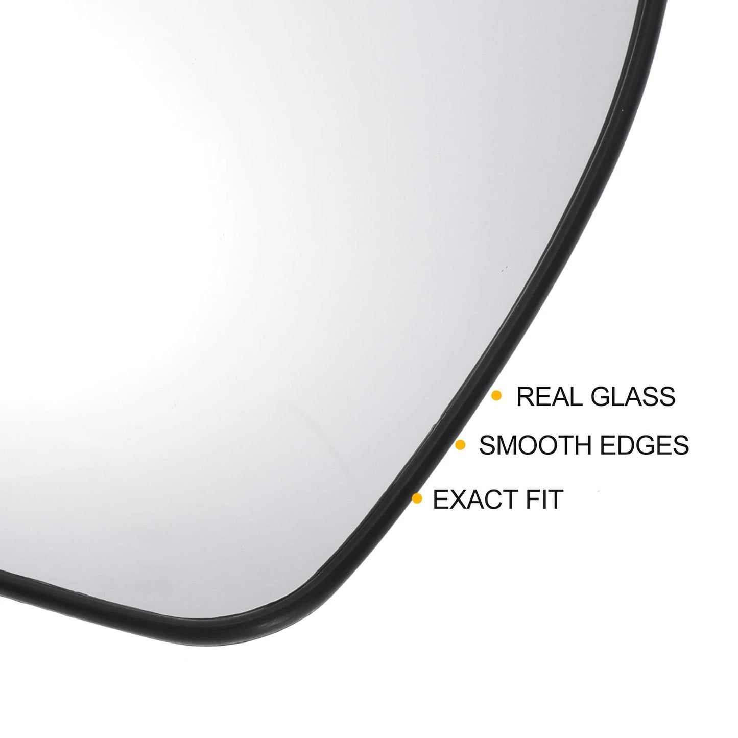 Right Side Mirror Glass Nonheated for Hyundai Santa Fe (2007–2012)