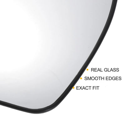 Right Side Mirror Glass Nonheated for Hyundai Santa Fe (2007–2012)