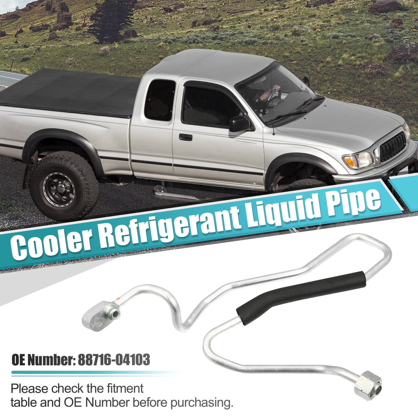 A/C Liquid Hose Pipe Cooler for Toyota (88716-04103)