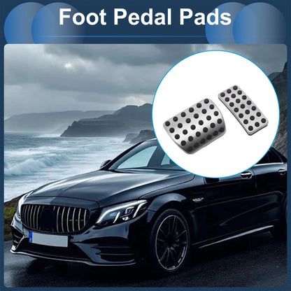 2X Automatic Foot Accelerator Pedal Covers for Mercedes Benz A-Class (2019–2020)