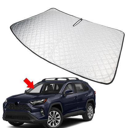 Foldable Windshield Sun Shade for Toyota RAV4 (2019–2025)