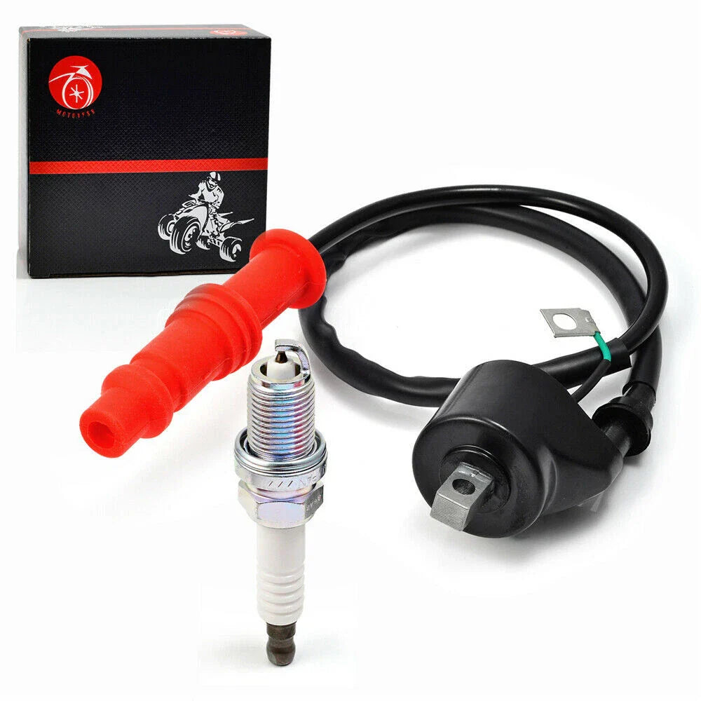 Ignition Coil & Spark Plug for Polaris Sportsman 500 4X4 HO 6x6 (1999–2004)