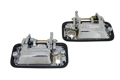1 Pair Chrome Exterior Front Door Handle for Holden Rodeo (1989-1994)
