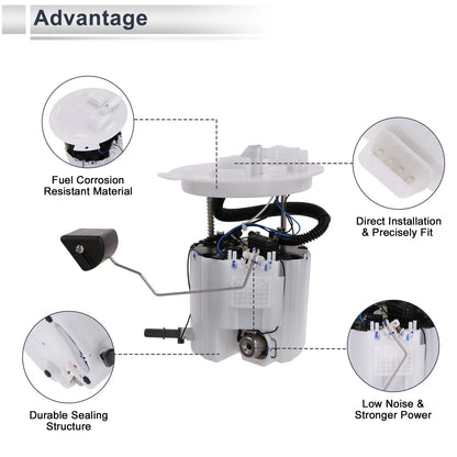 Fuel Pump Assembly for Chevrolet Camaro V6 3.6L (2010–2015) No.13592337
