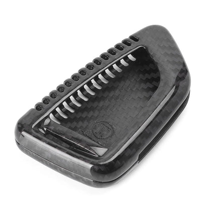 Carbon Fiber Key Fob Remote Cover for BMW 1 2 3 4 5 6 7 Series X1 X2 (2011–2023)