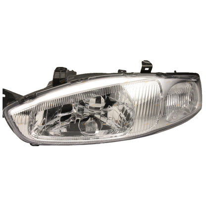 LH Chrome Headlight for Mitsubishi Lancer Mirage (1998–2004)