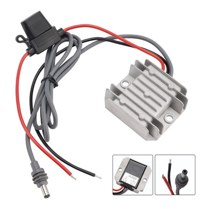 DC Adapter 12V 24V to 30V 3.5A 105W Step Up Converter with Fuse