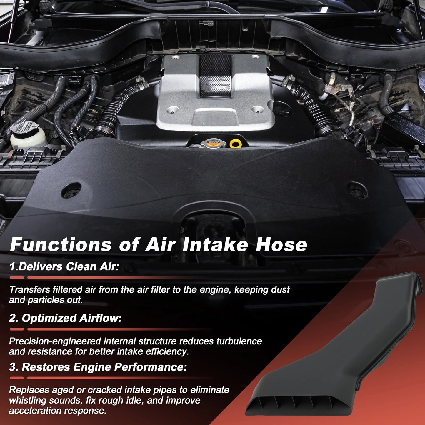 Air Cleaner Intake Duct for Hyundai Sonata (2018–2019) 28210C2920
