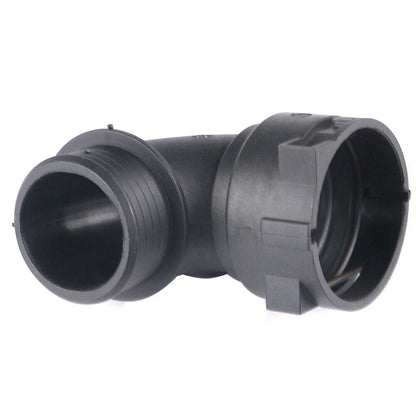 2x Upper Radiator Coolant Hose Plastic BLK for Unknown Vehicle