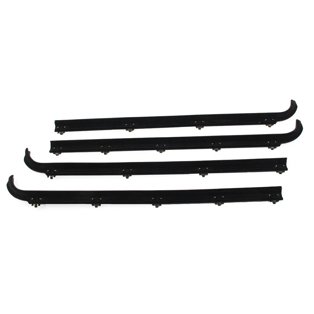 4 x Door Window Seal Weatherstrip for Ford F150 F250 F350 (1987-1997)