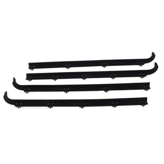 4 x Door Window Seal Weatherstrip for Ford F150 F250 F350 (1987-1997)