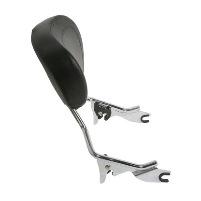 Sissy Bar Backrest Pad & Luggage Rack for Harley Touring Road Glide (2009-2025)