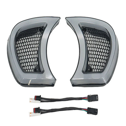 Tracer Headlight Vent Accent LED Indicator Lights for Harley Road Glide (2015-2023)