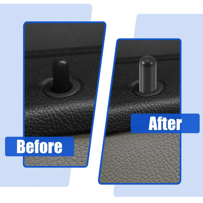 Door Lock Rod Knob Black for BMW 328i (2007-2013)