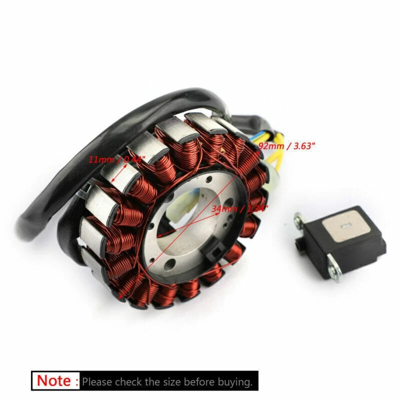 Alternator Stator for Honda TRX 300 FourTrax / Big Red / Foreman (1988–2000)