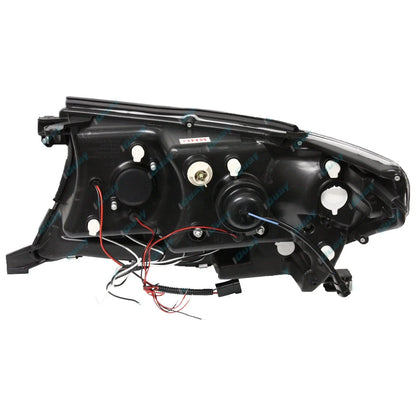Angel-eye Projector LED Chrome Headlights for Landcruiser 200 Series (2007-2015)