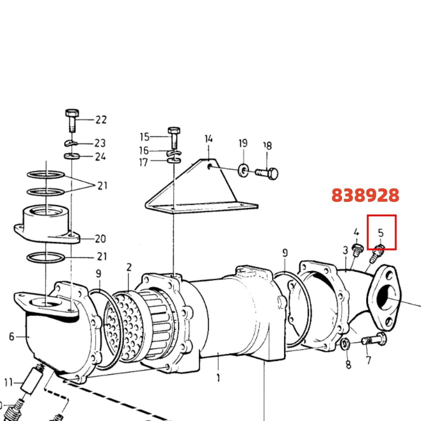Zinc Anode Plug for Volvo Penta