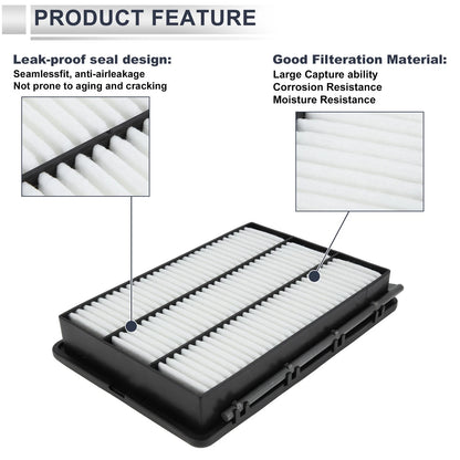 Car Air Filter No.C28040 for Hyundai Tucson TL TLE (2015–2020) 1 Pc