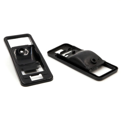 Pair of Black Rear Door Bezels for Toyota Corolla (1970–1978)