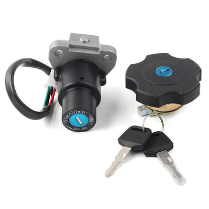 Ignition Switch & Fuel Gas Cap Key Set for Yamaha XT600 TW200 XT225 (1980–2023)