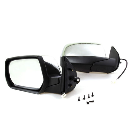 Set of 2 Chrome Electric Door Mirrors for Mazda BT-50 J97M (2006–2011)