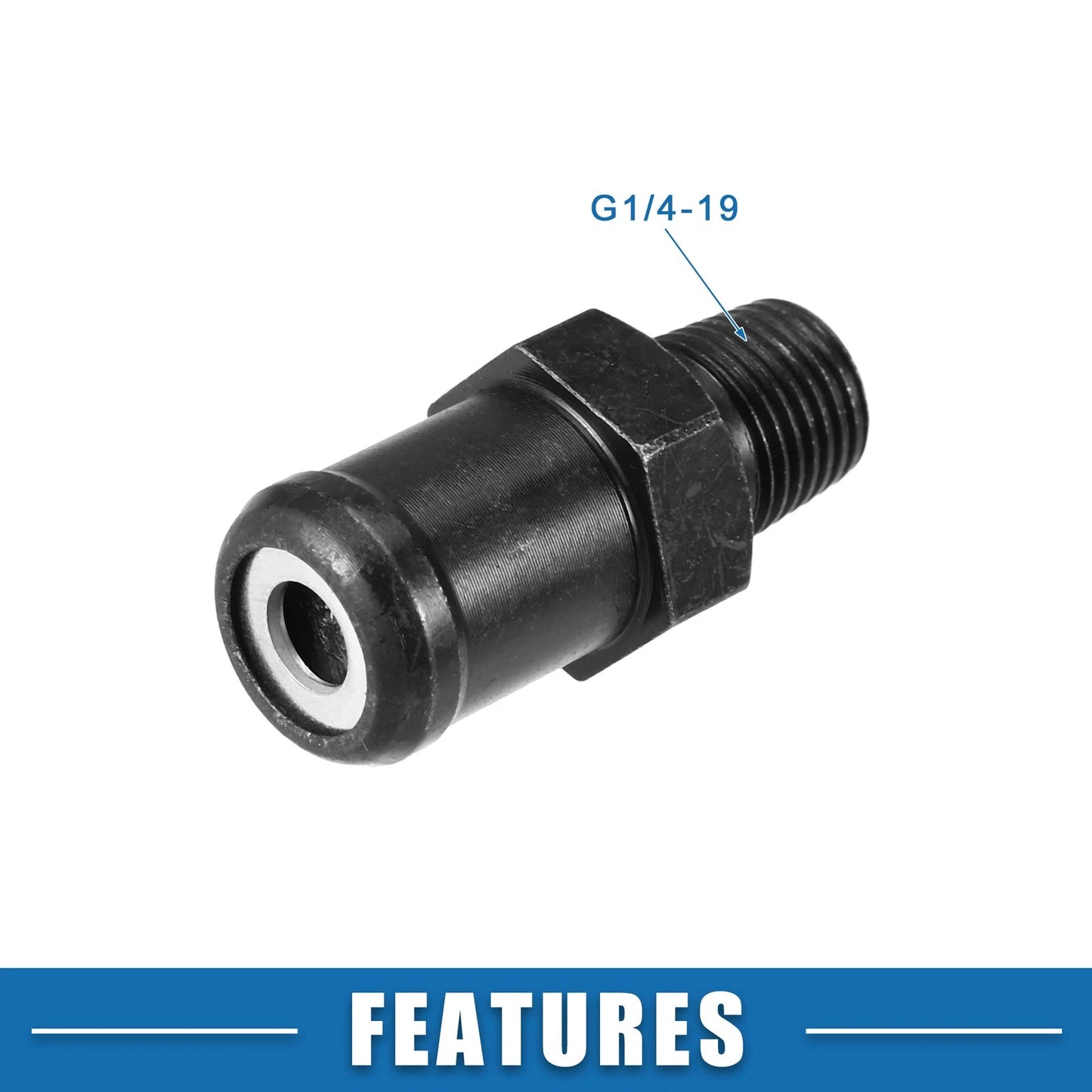 PCV Valve Fittings No. 11810A3501 for Nissan Sentra (1982–1990) Black