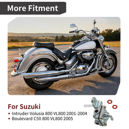 Fuel Petcock Valve for Suzuki Intruder Boulevard C50 800 (2001–2005)