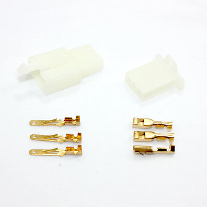 3 Pins Male Female Wiring Loom Plug Socket for ATV Buggy Quad Dirt Bike