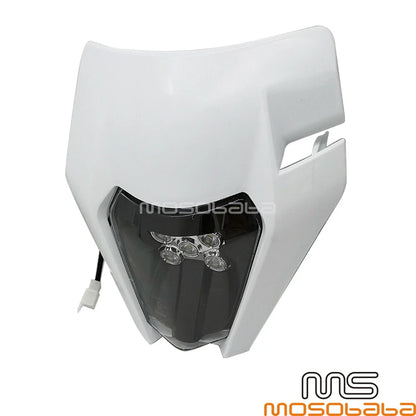 E8 LED Headlight for KTM SX EXC SXF XCF XCW 250 300 WR250 YZ426