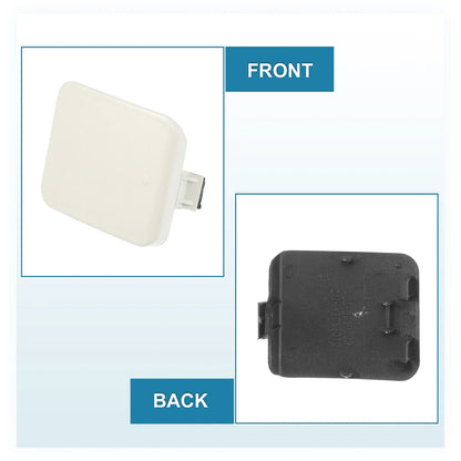 Front Bumper Tow Hook Cover A2218850223 for Mercedes-Benz W221 (2007–2009) White