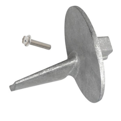 Zinc Anode Trim Tab for Mercury Outboard 225 HP (Year Range Not Specified)