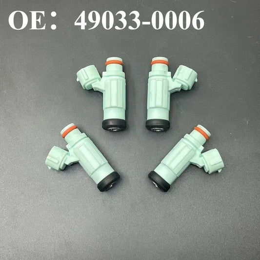 4x Fuel Injectors for Kawasaki Ninja ZX6R (2004–2006)