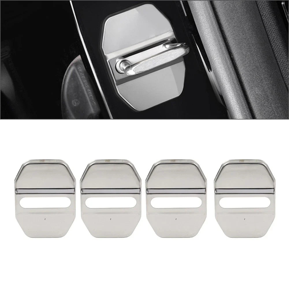 Car Door Lock Protective Cover for BMW F40 F45 G20, Benz C Class, Maserati