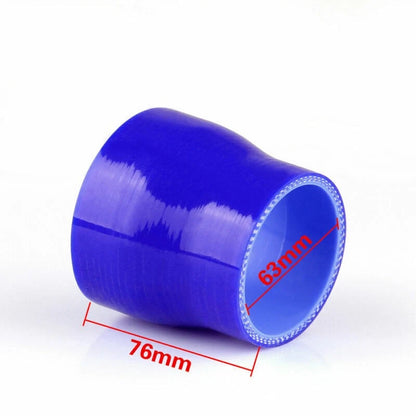 Reducers 0 Degree Silicone Hose Coupler for Turbo Intake (63mm 76mm)