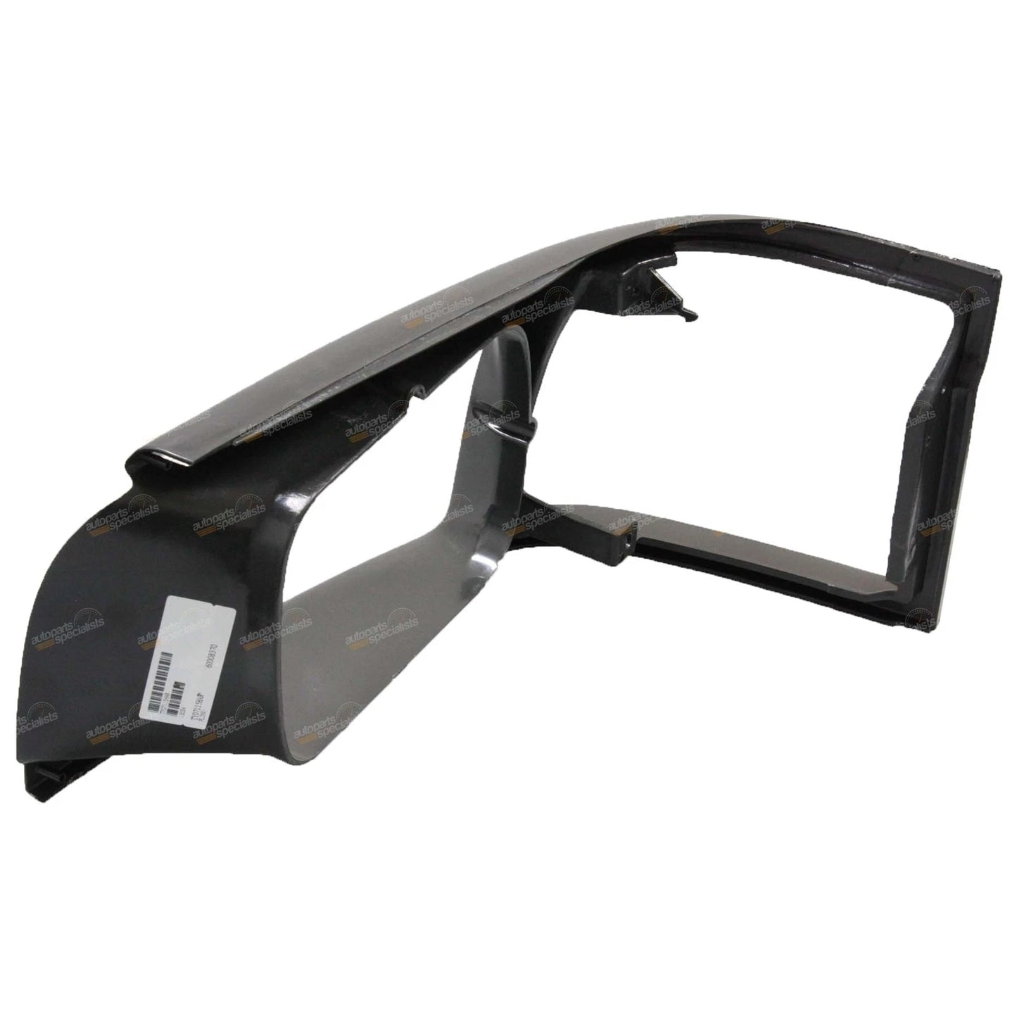 Set of 2 Dark Grey Headlight Surrounds for Toyota Hiace (1989–1992)