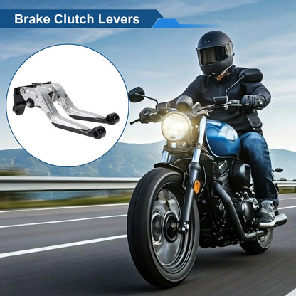 1 Pair Adjustable Brake Clutch Lever for Yamaha WR125X (2009–2015)