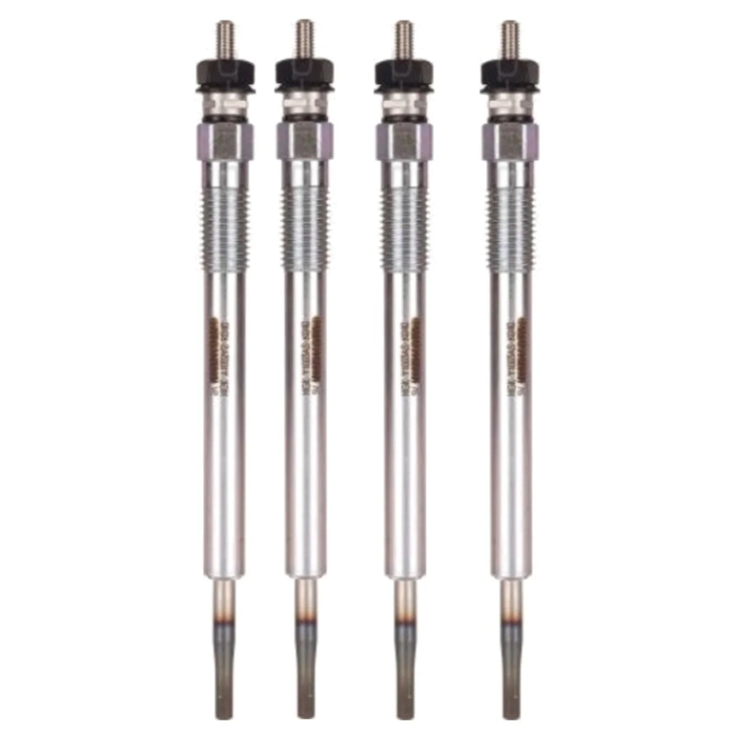 Set of 4 NGK Glow Plugs for Kia Grand Carnival 2.2L D4HB (2011-2015)