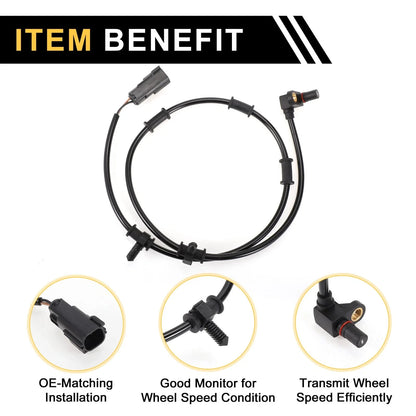 ABS Wheel Speed Sensor for Dodge Ram 3500 2003-2005 Front Left & Right