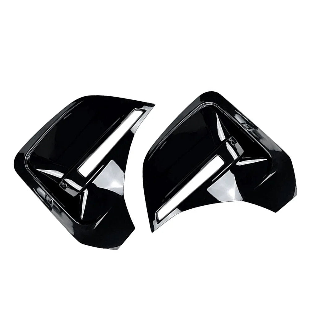 Black Rear Side Air Vent Covers for BMW 4 Series G26 i4 (2020-2024)