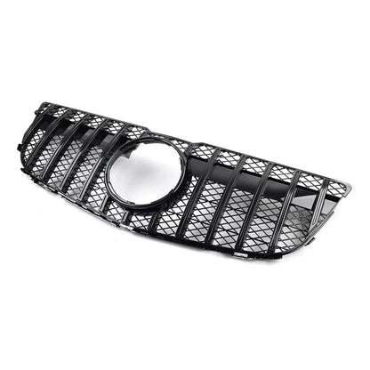 GTR Style Front Bumper Grille for Benz GLK Class X204 (2013-2015) Black