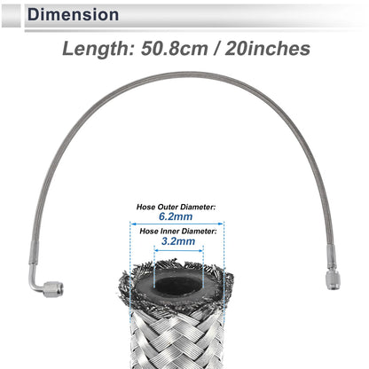 AN-3 Turbo Oil Feed Line Kit