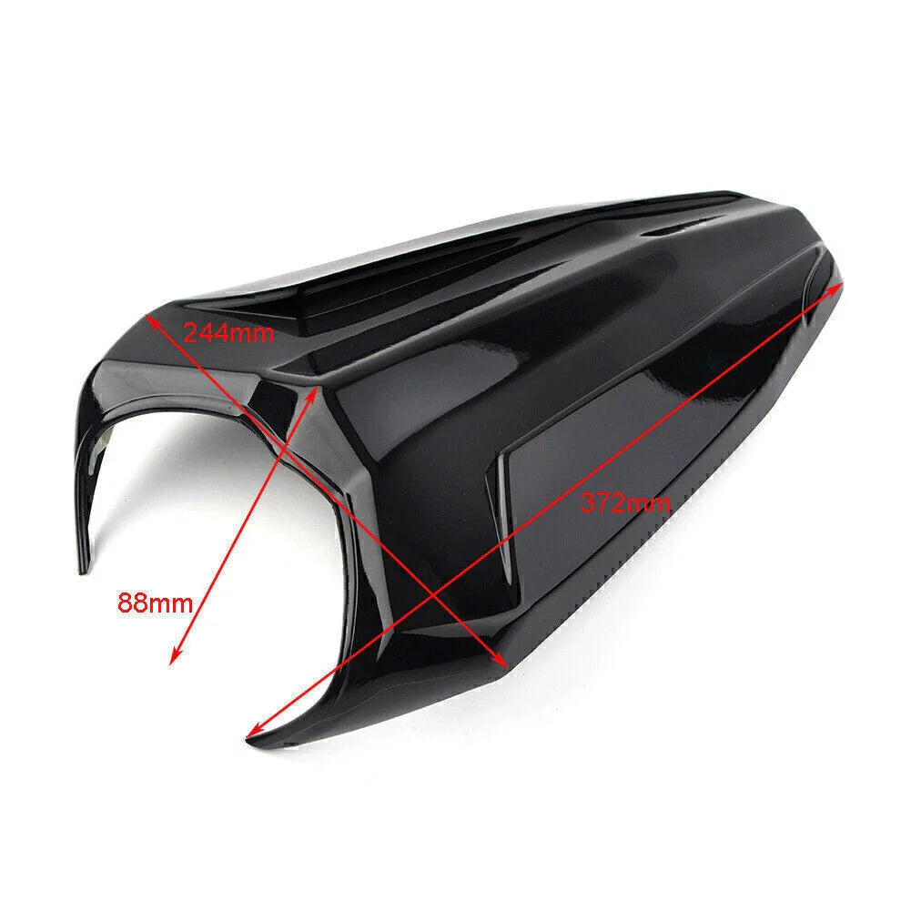 Red Rear Pillion Seat Cover for Yamaha YZF R15 (2017-2021)