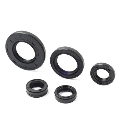 5Pcs Engine Gear Shaft Oil Seals for Yamaha YBR125 Motorcycle (2005-2016)