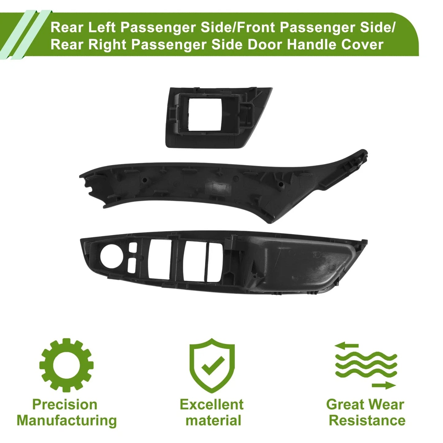 Door Panel Handle Pull Trim Cover for BMW 5 Series (2011-2016)