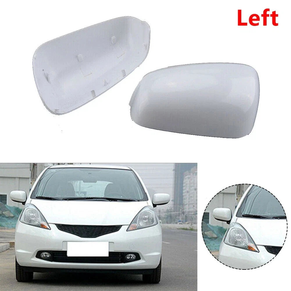 Left Rear View Mirror Cover Shell Housing Trim for Honda Fit Jazz