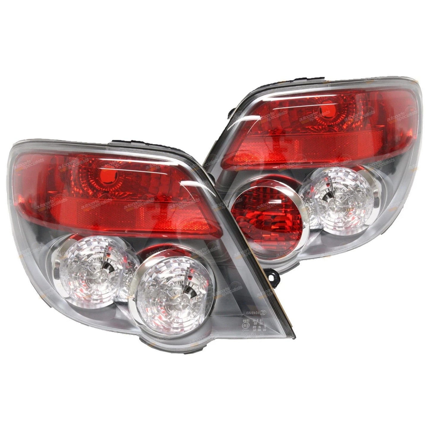 Set of 2 Taillights for Subaru Impreza 5Dr Hatch (2005–2007)
