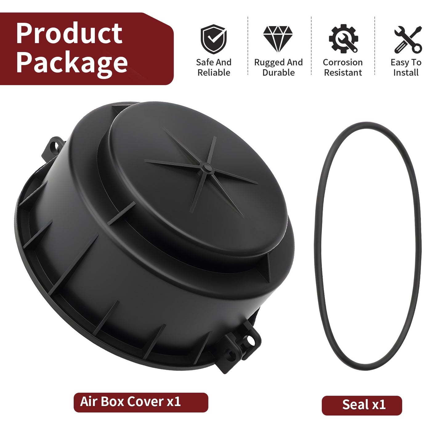 Air Box Cover & Seal for Polaris Ranger Crew 500 (2011–2013)