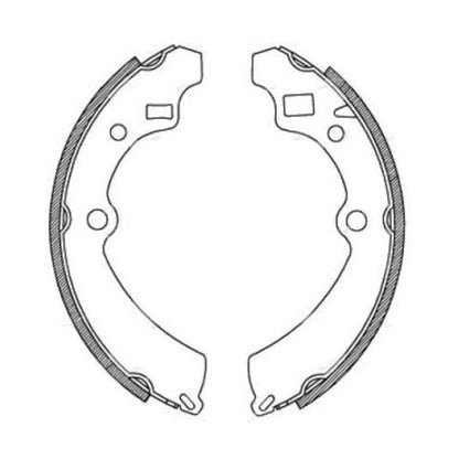 Rear Brake Shoe Set for Suzuki Sierra 1.3L (1988–1998)