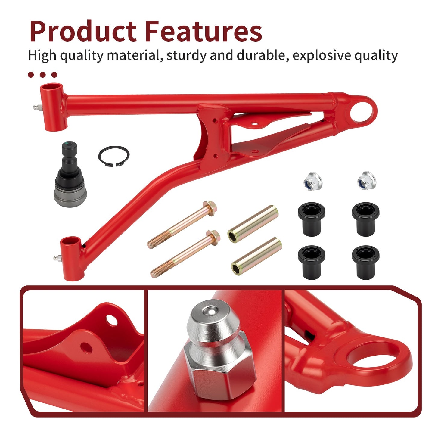Front Right Upper A-arm with Ball Joint for Polaris Sportsman Scrambler (2014–2023)