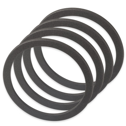 Set of 4 Jet Pump Seals with Adhesive for Sea-Doo Challenger (1996–1997)